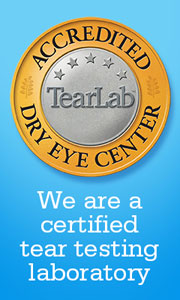 Yasgur Eye Associates is an Accredited Dry Eye Center